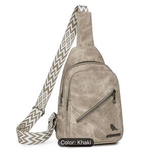 Women’s Khaki Crossbody Bag